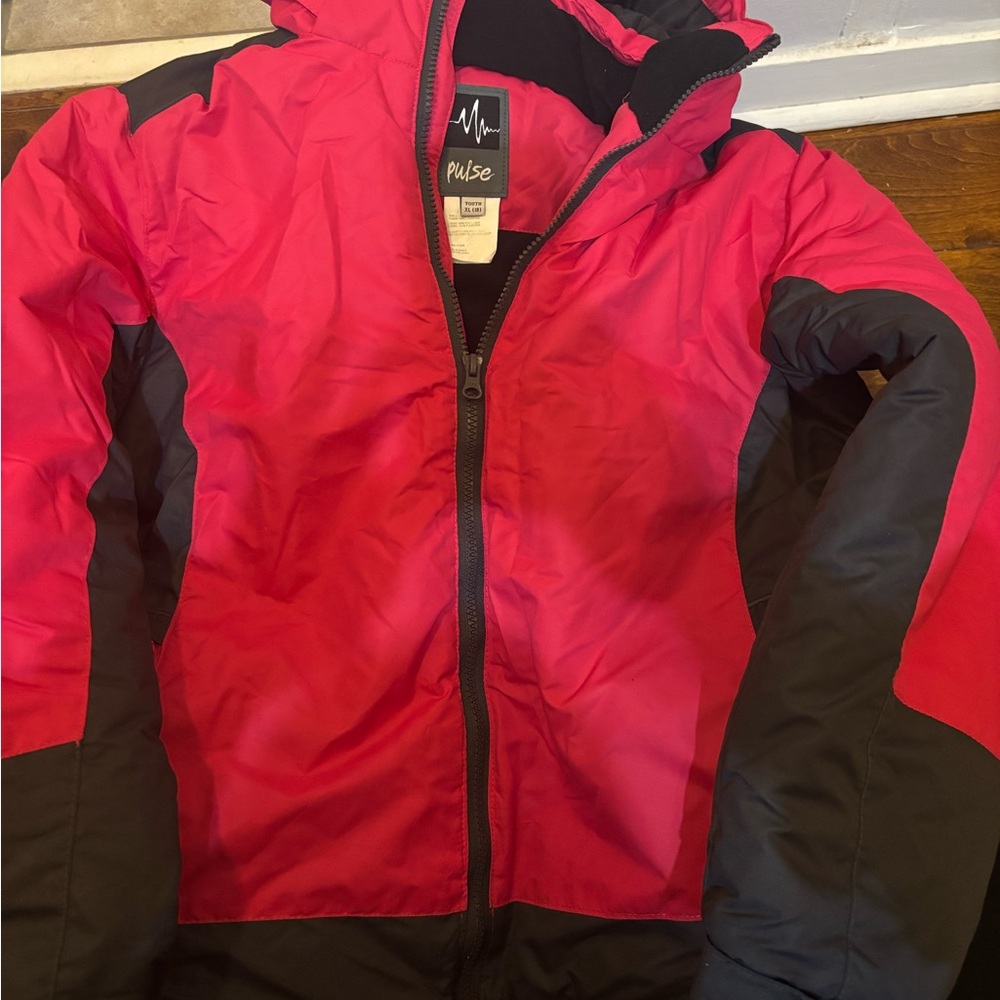Pulse Red and Black Jacket